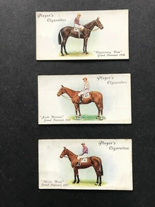 PLAYERS - DERBY AND GRAND NATIONAL WINNERS -1933 x 3 CARDS - Picture 1 of 2