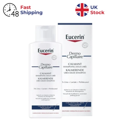 Eucerin DermoCapillaire Urea Shampoo for Dry & Itchy Scalp 250ml