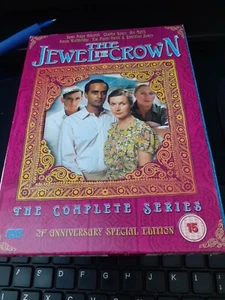 The Jewel In The Crown The Complete Series 21st anniversary edition ex 4 dvd box - Picture 1 of 2