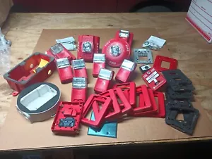 Fire Alarm Products strobes Silent Knight (Sold as is) misc lot #239 - Picture 1 of 10