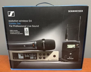 Sennheiser EW 100 G4 ME2/835-S-G Wireless Handheld and Lavalier Mic System - Picture 1 of 4