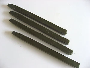  GREEN DOP WAX, ONE LB. for dopping stones,  4 sticks, SUPERIOR, MADE IN USA! - Picture 1 of 1