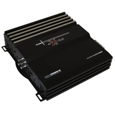 1 EXCALIBUR X500.2 Amplificador Estéreo 2 Ch 2 X 50 Watt RMS Para Auto Car SPL - Imagen 1 de 4