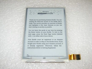 Tercer reemplazo de pantalla de tinta electrónica para teclado Kindle 3, ED060SC7(LF)C1, D00901 #S-01 - Imagen 1 de 1