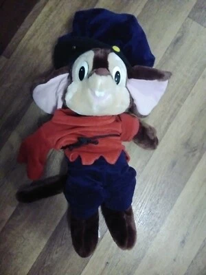 Muñeco de peluche Jumbo 1986 Sears Calto An American Tale Fievel 22" Foto 1 de 4