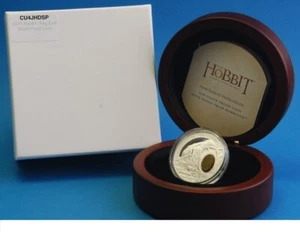 Nueva Zelanda - 2014 - Moneda de Plata a Prueba de 1 OZ - Moneda Hobbit - Bolsa Final - Imagen 1 de 11