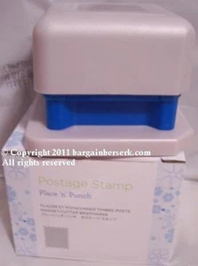 BRAND NEW CREATIVE MEMORIES POSTAGE STAMP SHAPE PLACE N PUNCH - Picture 1 of 1