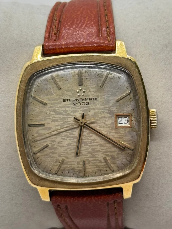 Fully Serviced Eterna Matic 2002 Vintage Watch Automatic 25J Swiss Made 36mm - Image 1 of 4