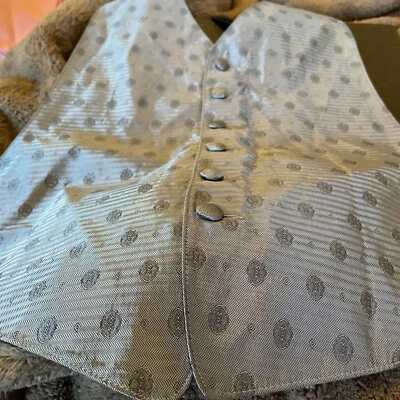 Perry Ellis Lord West Men’s Blue Tuxedo Vest Fits All (sizes 37-50) Free Shippin - Image 1 of 4