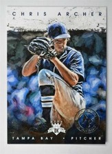 2016 Diamond Kings Artist's Proofs Silver #118 Chris Archer /25 - NM-MT