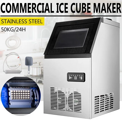 Commercial Ice Cube Maker Ice Machine 53kg/24h Cube Ice Machine - Image 1 of 4