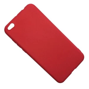 Xiaomi Mi 5c Etui na telefon Etui Case Silikon Bumper Futerał ochronny Czerwony - Zdjęcie 1 z 2