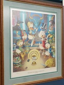 Carl Barks The Stone That Turned All Metals Gold - Lithograph 237/350 - Picture 1 of 6