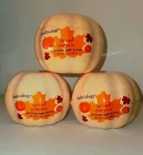 Bodycology Shimmer PUMPKIN SPICE Fragrance BATH BOMBS Fizzles Lot of 3 New