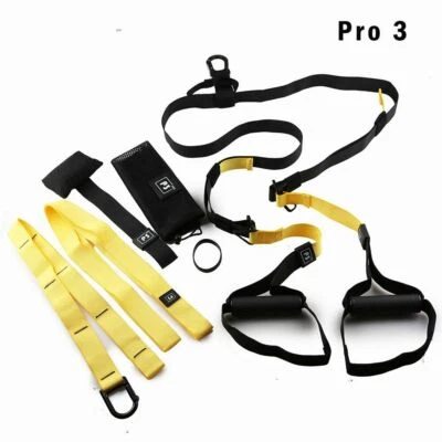 Cinturón Entrenador Fitness Suspensión Colgante Correas Elásticas Gimnasio Ejercicio Tirar Cuerda Foto 1 de 4