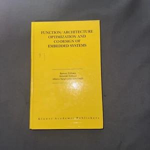 Function Architecture Optimization and Co-Design of Embedded Syst - Picture 1 of 2