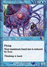 MTG magic cards 1x x1 Light Play, English Thought Devourer Odyssey