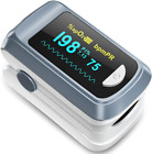 Fingertip Pulse Oximeter Blood Oxygen Saturation Monitor Pulse Ox, Heart Rate