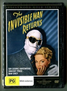 DVD - 'THE INVISIBLE MAN RETURNS' (Region 4) New & Sealed - Picture 1 of 1