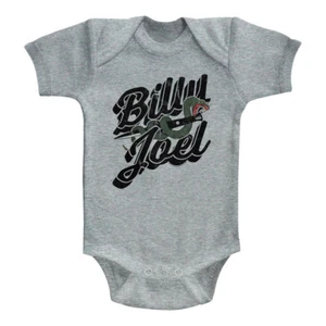 Billy Joel Piano Man Snake & Dagger Baby Romper Onezies 6-24 Month  - Picture 1 of 3