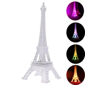 2pcs bedroom table lamps eiffel tower figurine eiffel tower miniature Night - Picture 1 of 9
