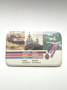 Canadian Forces Navy Airforce Army Military  Button Tank Lapel Pin - Bild 1 von 7