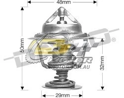 DAYCO Thermostat FOR Nissan Pulsar 7/00-1/06 1.8L MPFI N16 92kW QG18DE - image 1 of 1
