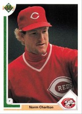 1991 Upper Deck Baseball Norm Charlton Cincinnati Reds #394