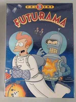 Futurama: Vol. 3 (DVD, 2004) - Sealed - 4 xDVD - Image 1 of 3