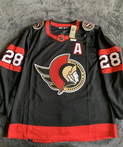 BNWT Ottawa Senators Primegreen Size 54 Claude Giroux HAND STICHED Cover