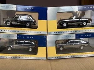 4 X  CORGI VANGUARDS CHROME 1/43 CAR MODELS: MGB AUSTIN HILLMAN VW GOLF LCC - Picture 1 of 9