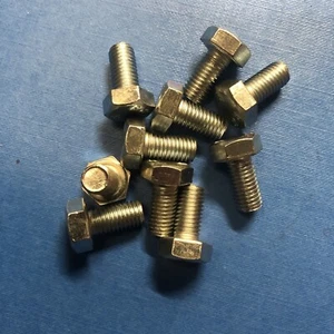 Juego de diez pernos de tornillo chapados BSF 1/2” X 5/16. Alta resistencia - Imagen 1 de 1