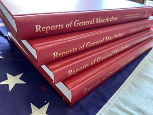 REPORTS OF GENERAL MACARTHUR U.S. ARMY CENTER MILITARY HISTORY CMH 13-1 TO 13-4 - Picture 1 of 19