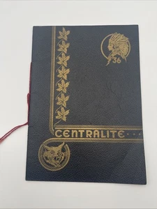 1936 Centralite Central High School Knoxville Fountain City TN Yearbook Signed - Picture 1 of 7