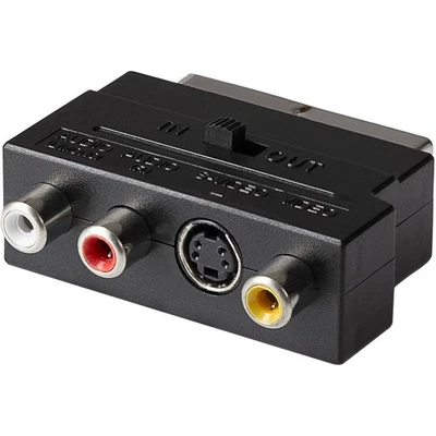 Maplin SCART to S-Video or Triple RCA Adapter - Image 1 of 4