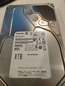 Toshiba 8TB 7.2K RPM SATA 6Gb/s 3.5" HDD MD06ACA800V 7200RPM - Picture 1 of 2