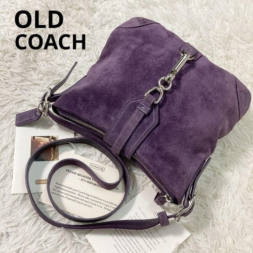 coach 8A76 vintage vecchioo camos violalizzato inutili oggettoato conserva chiu log dalppone