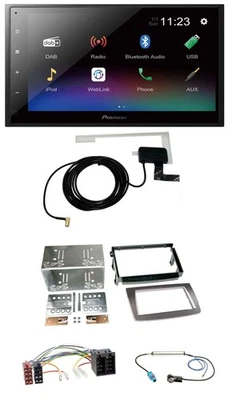 Pioneer DAB MP3 Bluetooth 2DIN USB Autoradio für Alfa Romeo Mito ISO 955 08-14 s - Bild 1 von 4