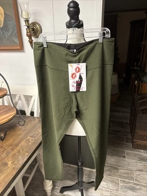 NUEVO CON ETIQUETAS Mujeres Con Control Leggings Reversibles Hunter Verde/Negro Talla L Alto Foto 1 de 2