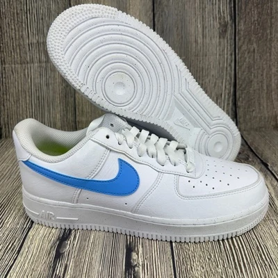 耐克 Air Force 1 07 SE Next Nature 白色/大学蓝色 WMN 8 M 6.5 DV3808-105 — 第 1/4 张图片