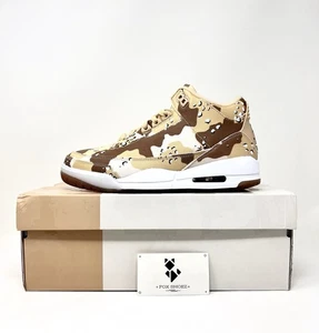 Air Jordan Retro 3 WNBA Desert Camo Army Tan Beige Marrone - Taglia 8,5 Donna - NUOVO - Foto 1 di 8