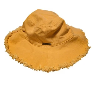 Sombrero cubo O'neill amarillo dobladillo crudo - Imagen 1 de 4