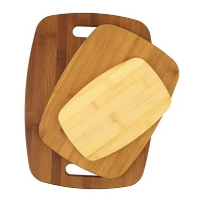  Bamboo Cutting Board 3-Pack, Eco-Friendly Knife-Friendly Boards, 6x9-Inch,  - Image 1 of 4