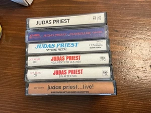 6 Vintage Judas Priest Cassettes - Bild 1 von 2