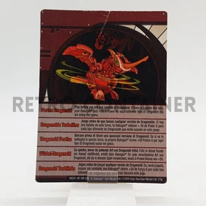 SEGA TOYS Spin Masters Ltd - BAKUGAN - Vintage Card - Vortex Dragonoid - Picture 1 of 1