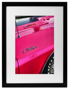 1970 Dodge Challenger R/T Photo Art Print 13x19 440 Six Pack Pack Tickled Pink - Picture 1 of 1