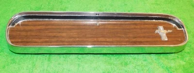 1965 Mustang Fastback GT Coupe Convertible ORIG DELUXE WOOD GRAIN GLOVE BOX DOOR - Image 1 of 4