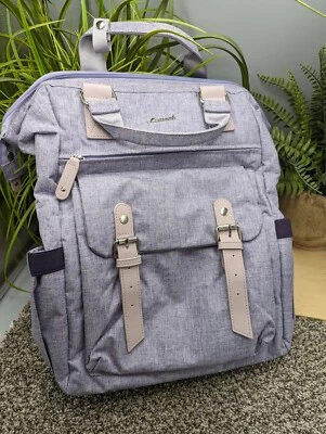 Nuevo Lovevook Lavanda Espalda Correa Acolchada Cómoda Portátil Portador Regreso a la Escuela Foto 1 de 4