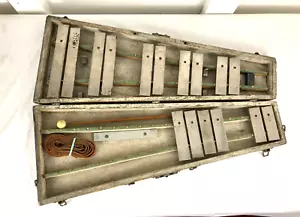 1900s Wahlberg & Auge (Leedy) Orchestra Bells w/ Case. Make Offer for Parts - Picture 1 of 12