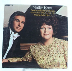 Marilyn Horne Martin Katz French And Spanish Songs London Records OS 26301 LP - Imagen 1 de 12